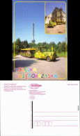 Górno Fernsehturm Święty Krzyż Mit Kloster Święty Krzyż Und Touristenbahn 1997 - Pologne