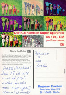Ansichtskarte  Der ICE-Familien-Super-Sparpreis Ab 149 DM Pro Erwachsener 1995 - Trains