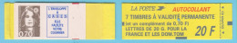 J.P.S. 01/24 - N°22 - France - Carnet 7 TP  Adhésifs Compo. Variable - N° 1503 B - Couv. Décollée - Livraison Offerte - Moderne : 1959-...