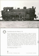 Ansichtskarte  Tenderlokomotive Der Gattung T 10 1983 - Treinen