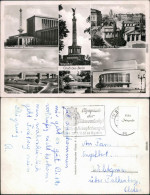 Berlin Siegessäule, Schillertheater,  Flughafen, Funkturm, Messehallen 1957 - Autres & Non Classés