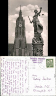Ansichtskarte Frankfurt Am Main Dom Und Gerechtigkeitsbrunnen 1963 - Frankfurt A. Main