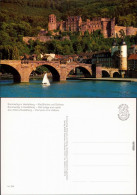 Ansichtskarte Heidelberg Alte Brücke Und Heidelberger Schloss 1985 - Heidelberg