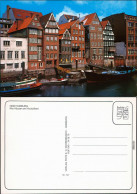 Ansichtskarte Hamburg Alte Häuser Am Nicolaifleet 1985 - Autres & Non Classés