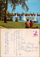 Ansichtskarte Hamburg Außenalster Mit Stadtpanorama 1974 - Autres & Non Classés