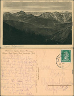 Ansichtskarte Fall-Lenggries Panorama-Ansicht Mit Krawendel 1927 - Lenggries