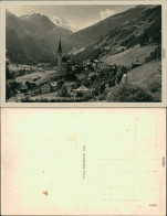 Heiligenblut (Kärnten) Panorama-Ansicht Mit Kirche Und Grossglockner 1934 - Andere & Zonder Classificatie