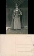 Ansichtskarte Frau Verkleidet - Tracht - Kostüm Walküre 1919 Privatfoto - Personajes