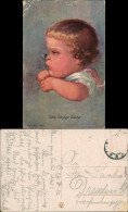 Ansichtskarte  Scherzkarten - Eine Kitzlige Sache - Fliege Auf Kinds Nase 1922 - Humour