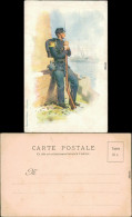 Ansichtskarte  Soldaten-Uniformen - Blaurock - Union 1907 - Vestuarios