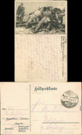 Ansichtskarte  Militär/Propaganda 1.WK (Erster Weltkrieg) - Kanoniere 1918 - War 1914-18
