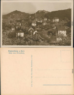 Ansichtskarte Bad Blankenburg Panorama-Ansicht Vom Eichenberg 1932 - Bad Blankenburg