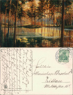 Ansichtskarte  Im Herbst - Gemälde 1912  - Pintura & Cuadros
