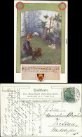 Ansichtskarte  Liedkarten - Ich Bin Vom Berg Der Hirten 1912 - Music