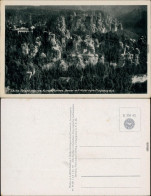 Ansichtskarte Lohmen (Sachsen) Luftbild Von Bastei Mit Hotel Und Rathen 1932 - Sonstige & Ohne Zuordnung