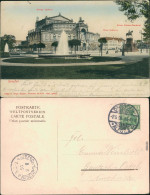 Ansichtskarte Innere Altstadt-Dresden Semperoper 1905 - Dresden
