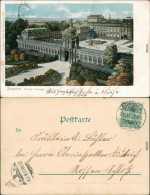 Ansichtskarte Innere Altstadt-Dresden Kgl. Zwinger 1901 - Dresden