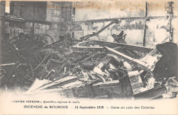 18-BOURGES-INCENDIE DE 1928-N°351-C/0247 - Bourges