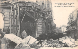 18-BOURGES-INCENDIE DE 1928-N°351-C/0243 - Bourges