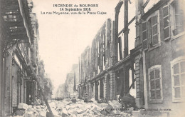 18-BOURGES-INCENDIE DE 1928-N°351-C/0239 - Bourges