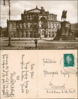 Ansichtskarte Innere Altstadt-Dresden Semperoper 1929 - Dresden