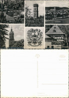Annaberg-Buchholz Teich, Pöhlberghaus, Panorama, St. Annenkirche 1959 - Annaberg-Buchholz