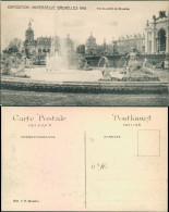 Postkaart Brüssel Bruxelles Vue Du Jardin De Bruxelles 1910  - Autres & Non Classés