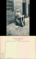 Postkaart Brügge Brugge | Bruges Dentelliere Burgeoise 1913  - Sonstige & Ohne Zuordnung