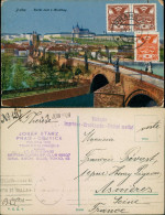 Postcard Prag Praha Stadt Und Brücke 1928  - Tschechische Republik