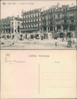 Zeebrügge Heyst Sur Mer Brüssel Zeebrugge Bruxelles Hotel Digue  La Plage 1912 - Other & Unclassified