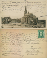 Postcard Pilsen Plzeň Platz Der Republick 1928 - Tschechische Republik