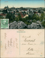 Postcard Jermer Jaroměř Stadt über Die Bäume 1920 - Tschechische Republik