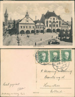 Königinhof   Elbe Dvůr Králové Nad Labem Straßenkreuzung Belebt Marktfrau 1926 - Tschechische Republik
