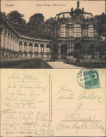 Ansichtskarte Innere Altstadt-Dresden Dresdner Zwinger - Wallpavillon 1909 - Dresden