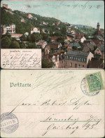 Ansichtskarte Loschwitz-Dresden Drahtseilbahn/Schwebebahn 1904 - Dresden