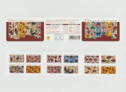 France 2019 Carnet 12 Timbres Yvert Tellier BC 1657 Tissus Motifs Nature Inspiration Africaine - Commemoratives