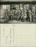 Foto Hamburg Kaserne - Wk1 Soldaten 1916 Privatfoto - Sonstige & Ohne Zuordnung