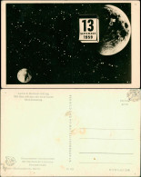 Ansichtskarte  DSF 13.9. 1959 - Raumfahrt Propaganda 1961  - Space