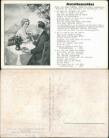 Ansichtskarte  Liedkarten - Kornblumenblau 1940 - Musique