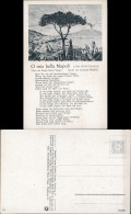 Ansichtskarte  Liedkarte: O Mia Bella Napoli (Tango Von Gerhard Winkler) 1940 - Música