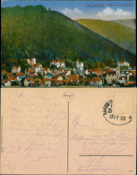 Ansichtskarte Bad Harzburg Villen Am Burgberg 1922  - Bad Harzburg