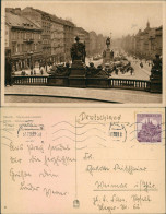 Postcard Prag Praha Wenzelplatz/Václavské Náměstí 1939 - Czech Republic