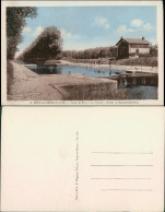 CPA Bray-sur-Seine Canal De Bray 1924  - Other & Unclassified