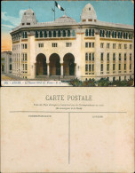 Postcard Algier دزاير Le Nouvel Hotel Des Postes 1913  - Algiers