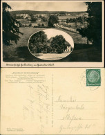 Ansichtskarte Grillenburg-Tharandt Grillenburg - 2 Bild: Gasthaus 1934 - Tharandt