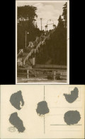 Ansichtskarte Sellin Treppe - Strand - Villen 1929 - Sellin