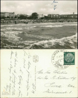 Ansichtskarte Ahlbeck (Usedom) Strandpromenade Vom Meer 1939 - Sonstige & Ohne Zuordnung