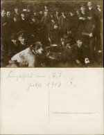 Königsbrück Kinspork Studenten Schüler Beim Kohen Im Felde 1913 - Koenigsbrueck