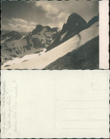 Allgäuer Alpen Mädelegabel Echtfoto-AK Panorama Berge 1930 Privatfoto - Ohne Zuordnung