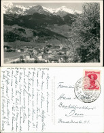 Bad Hofgastein Panorama-Ansicht Mit Alpen Blick, Berge, Bergkette 1951 - Andere & Zonder Classificatie